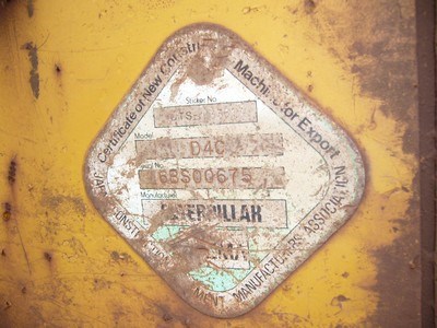 USED CAT D4C BULLDOZER